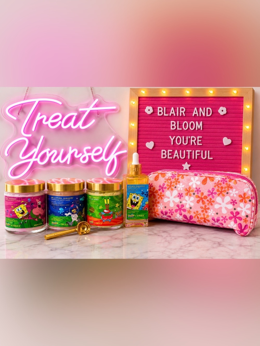 Truly Beauty Full SpongeBob Collection! Discontinued!